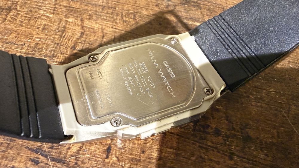 Casio film watch analog digital rar