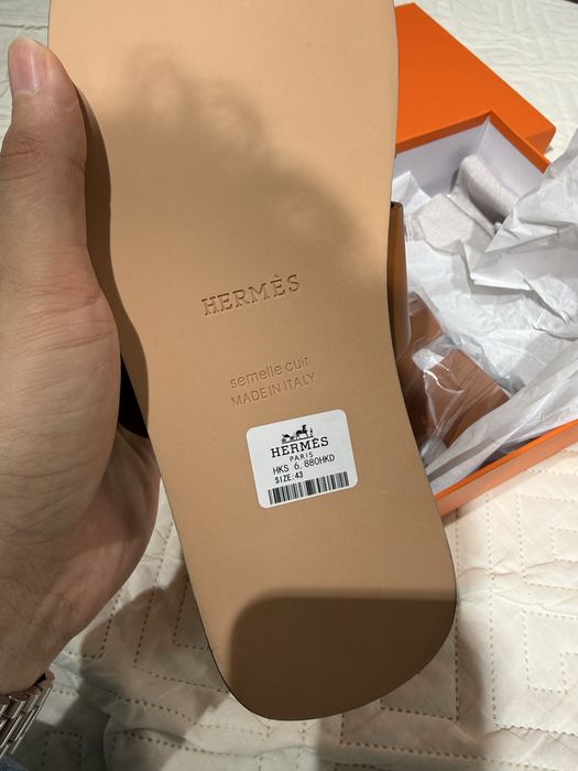 Оригинал Hermes шлепка