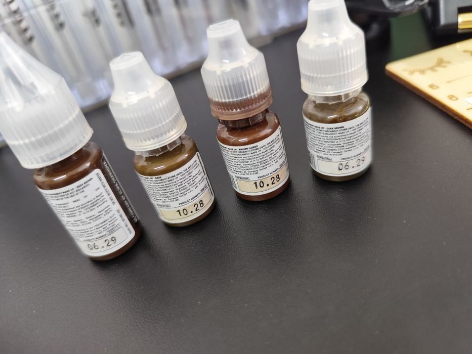 Пигменты для ПМ бровей