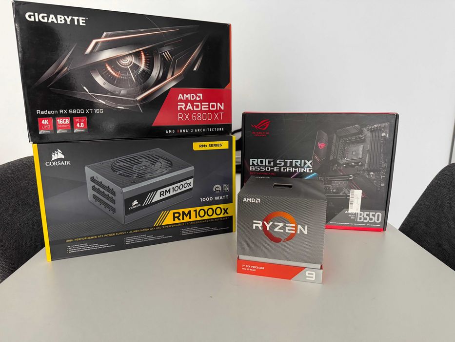 Workstation AMD Ryzen 3900X 64 GB RAM AMD 6800XT