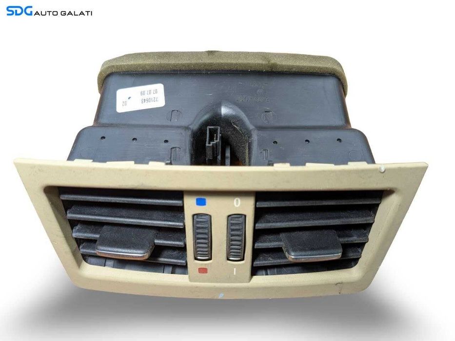 Gura Grila Aer Aerisire Ventilatie Cotiera Consola Centrala Spate BMW Seria 5 E60 2006 - 2010 Cod 7129556 6932023 6932024 [L9374]