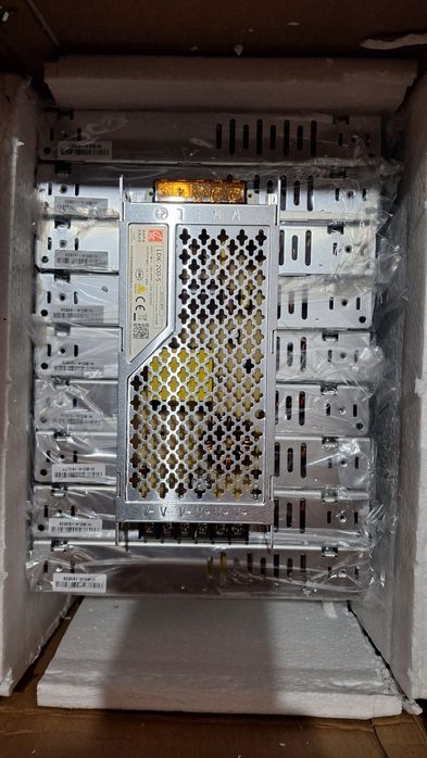 Блок питания 5 Вольт 200Ватт 5V-200W-40A