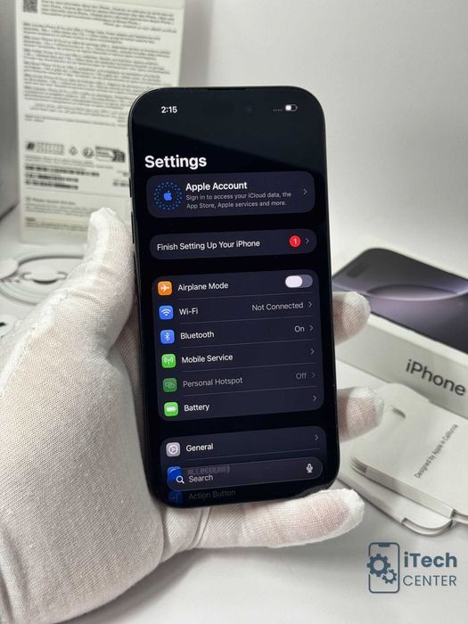 iPhone 16 Pro 256GB Black, 94% батерия, КАТО НОВ, 1г. ГАРАНЦИЯ!