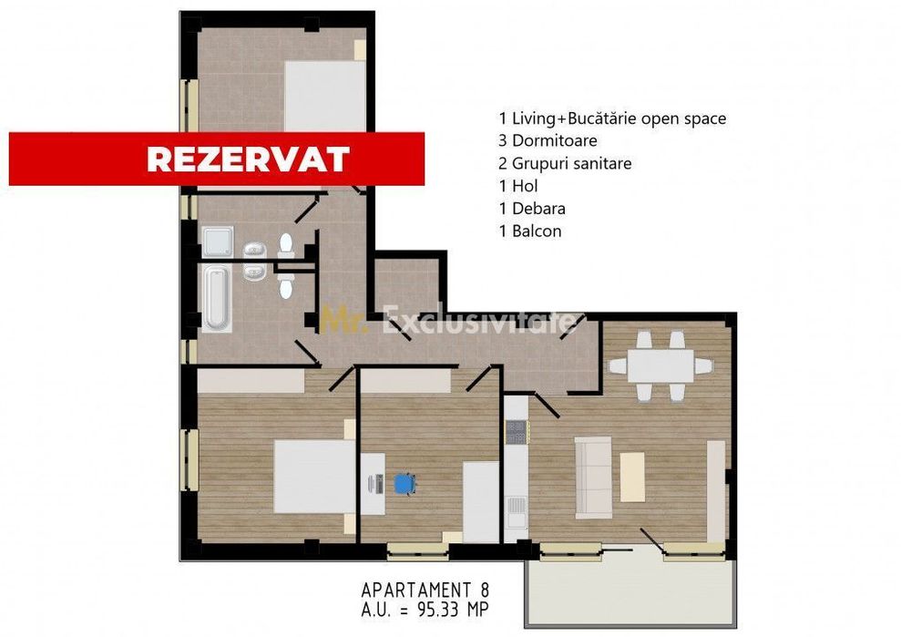 Zorilor Residence, Apartamente Noi 2-3-4 camere - Str. Zorilor - Carei