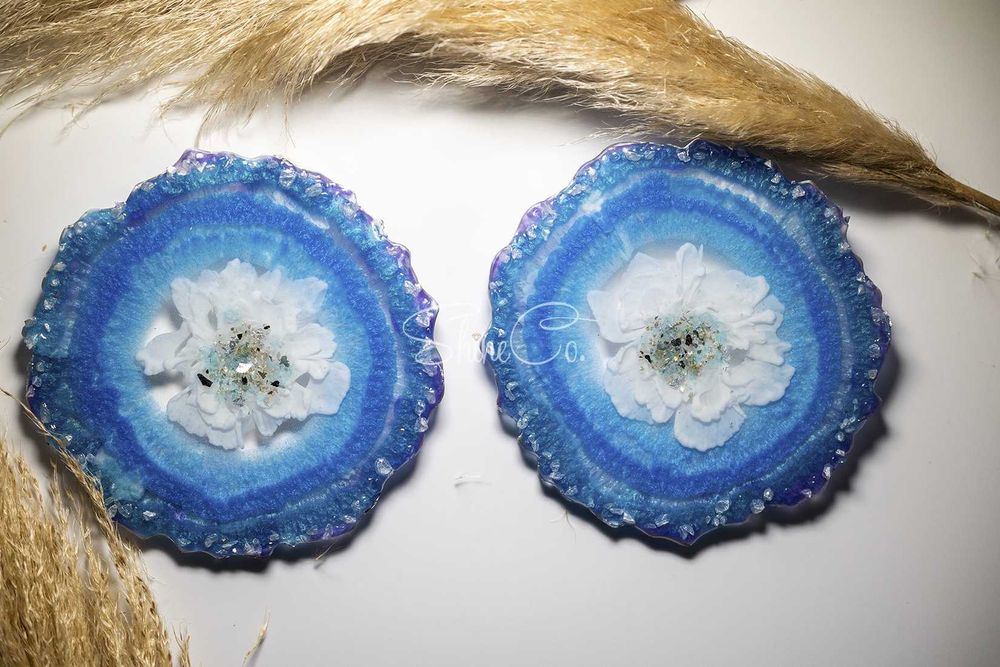 Подложки за чаши от епоксидна смола