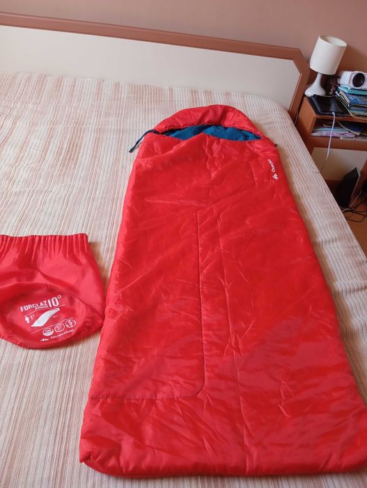 Детски спален чувал (Декатлон) и хувърборд