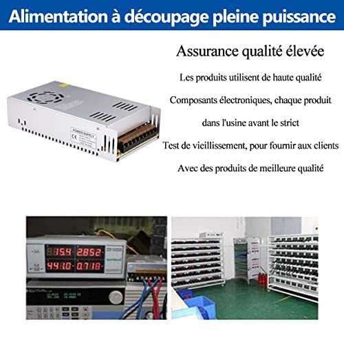 Захранване 12V 30A 360W AC/DC SMPS адаптер