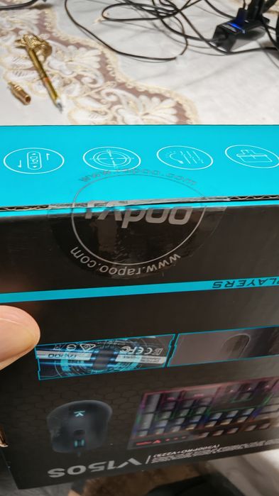 Механическая клавиатура механик gaming rapoo v500 pro
