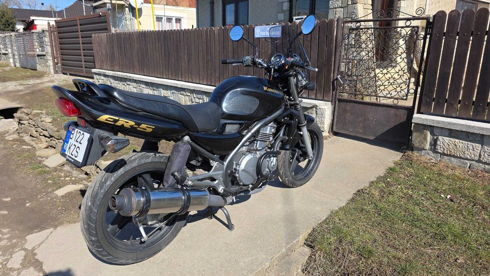 Kawasaki ER5, 2004, 40.000 km. Inmatriculata ITP valabil