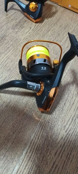 SET 4 Lansete Feeder 3.0m ROBINHAN Bolentino + 4 Mulinete YUMOSHI EK60