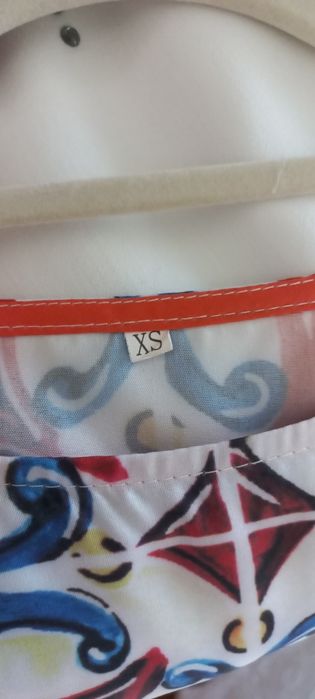 Rochiță XS superba din material cu logo  Dolce Gabbana  in material