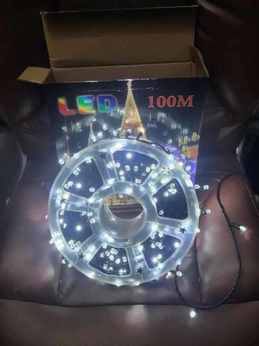 Rola instalatie liniara 100metri, alb rece