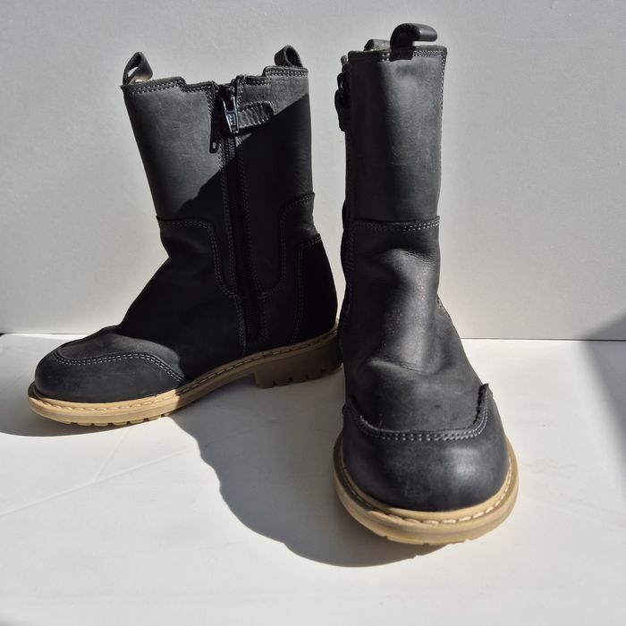 Cizme WHEAT 29-30 piele, căptușite cu lâna Chelsea Sonni Tex