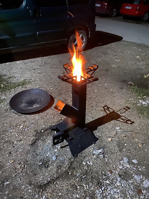 Ловджйска печка за готвене