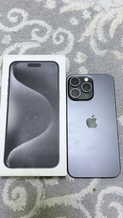 Продам Iphone 15 Pro Max (black) 256gb