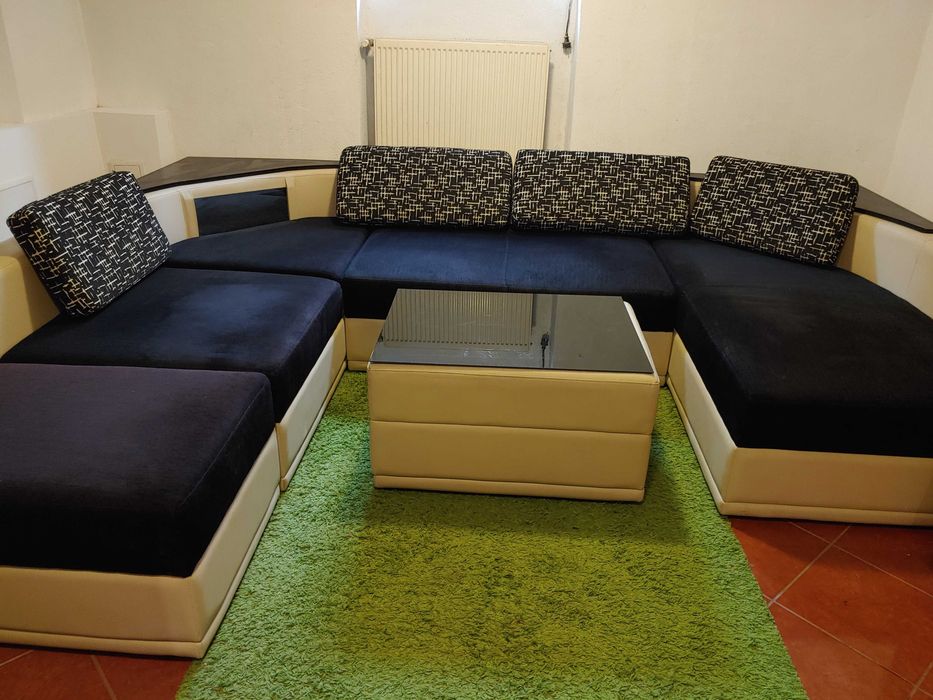 Coltar modern living format din 5  parti