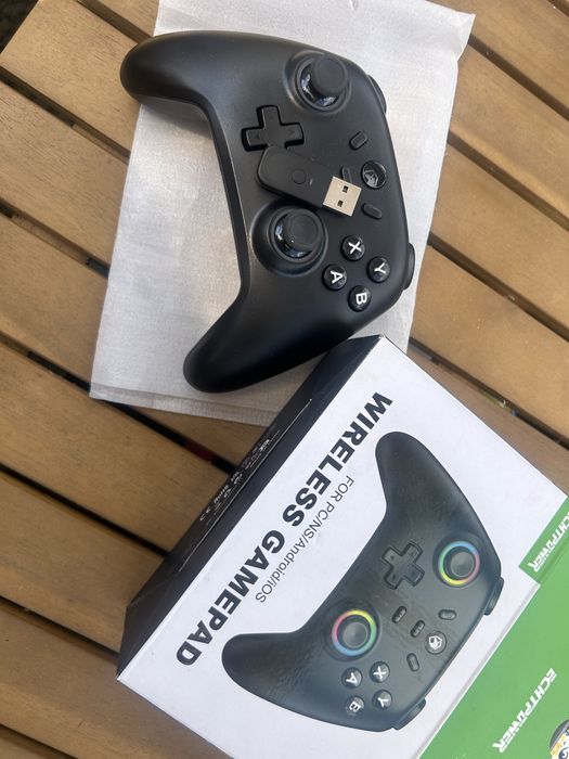 ECHTpower wireless gamepad, безжичен контролер.