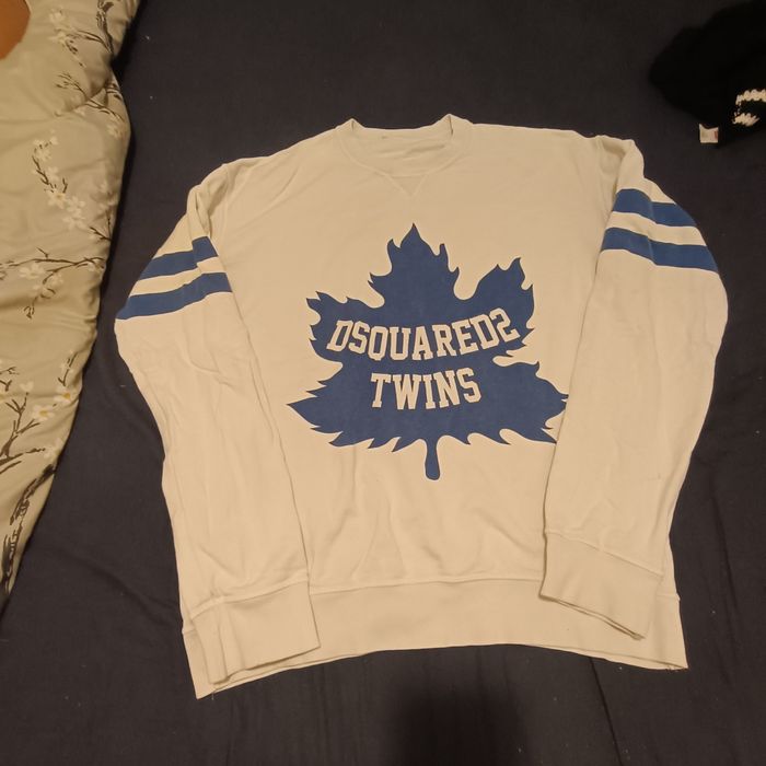 Bluza dsquared twins bumbac groasă Xl