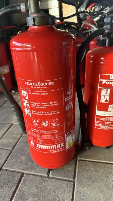 Diverse extinctoare 12kg 6kg 5 kg…cu inspecta pana in 2027 Germania