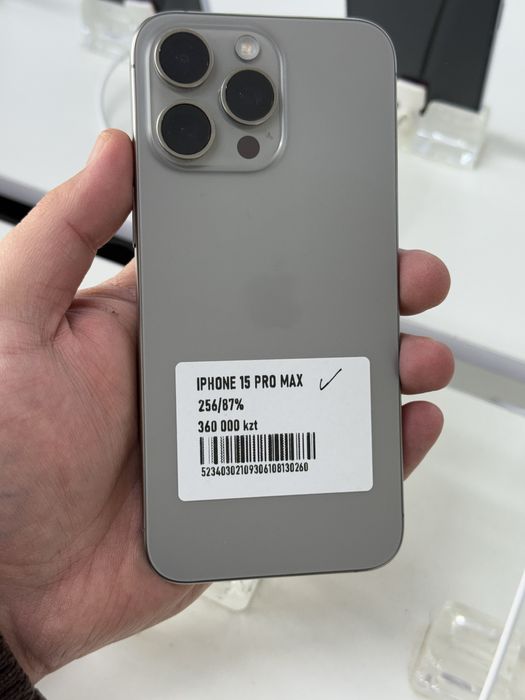 Айфон 15про макс 256гб 87%