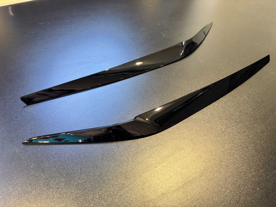 Ornamente / Pleoape Faruri BMW Seria 5 G30 G31 NFL Negru Lucios