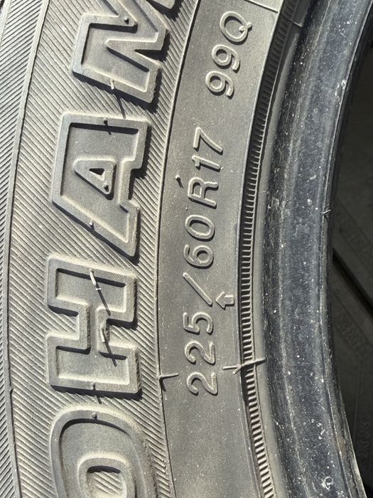 225/60/17 пара шины Yokoham T-S