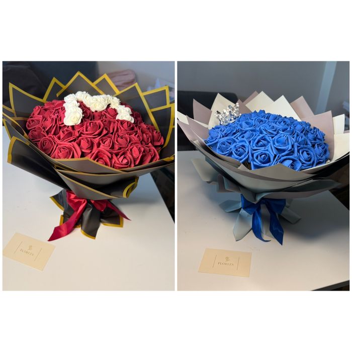 Букет от сапунени рози / сапунени рози