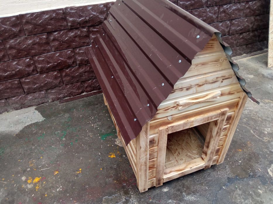 будка для средней собаки  д90 ш50 в90