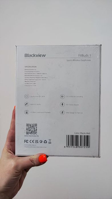 Наушники. Blackview Fitbuds 1 новые