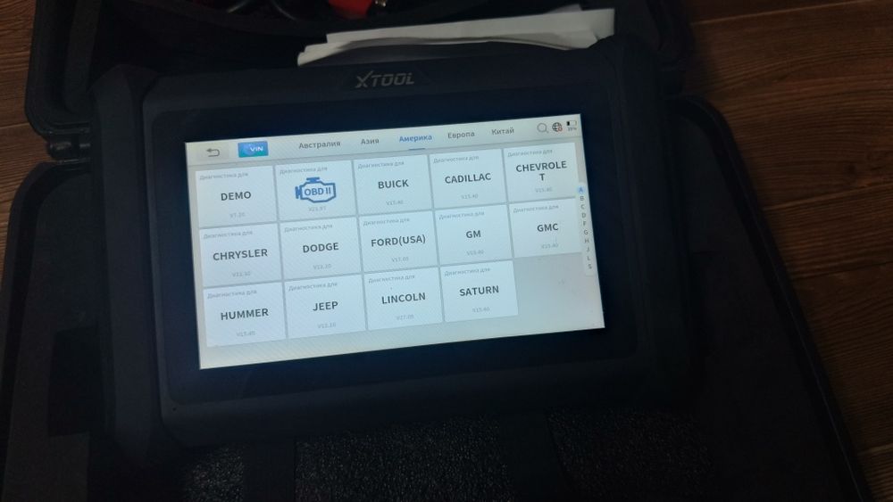 Автосканер мультимарочный Xtool XT70