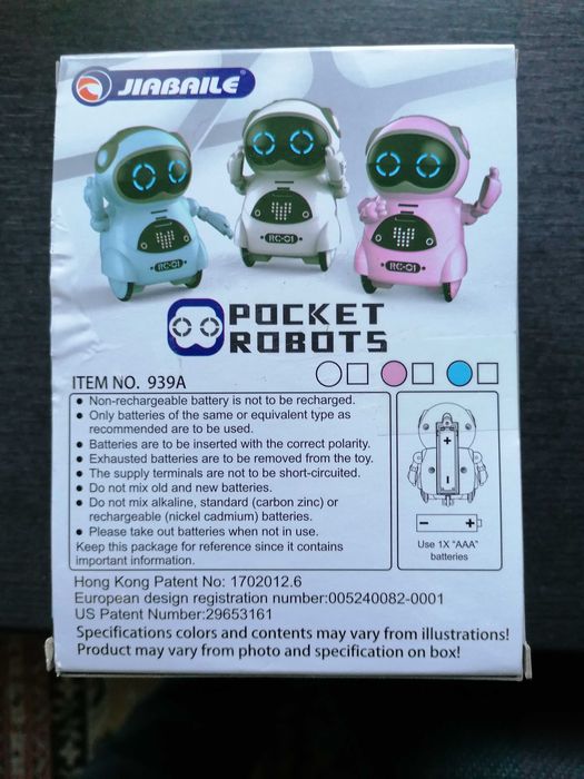 Pocket ROBOT Toy