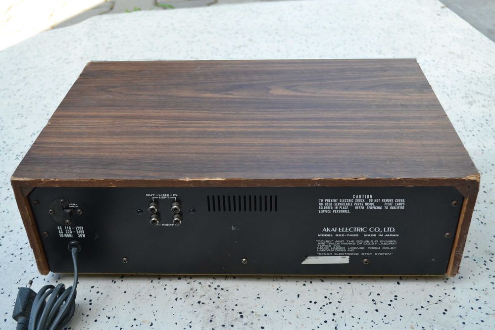 Deck Akai GXC 740 D