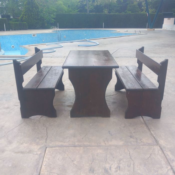 Комплект маси с пейки