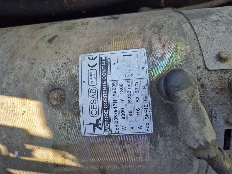 Controler 24v 36v 48v motor 4 kw 6 kw