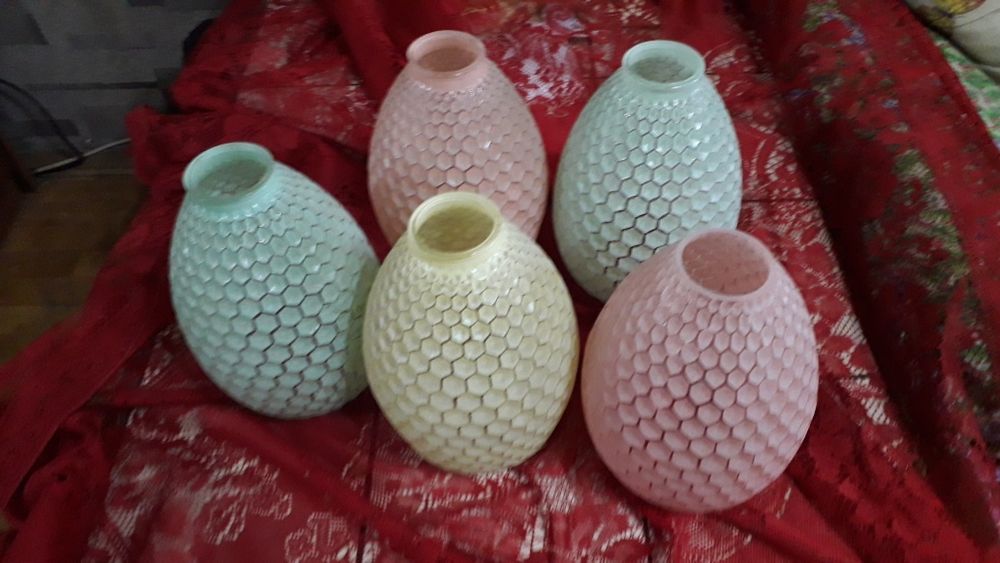 Плафоны  *Ананасы * ГДР.