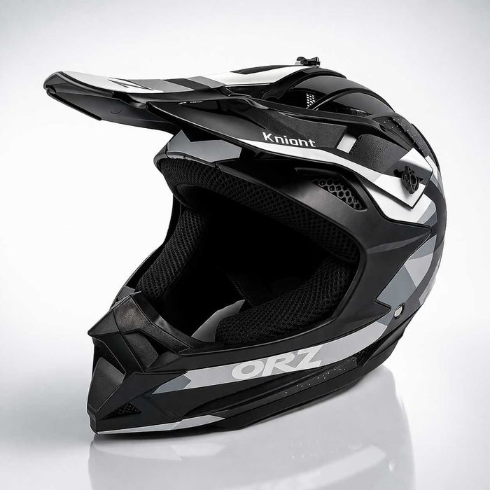 Кросова каска ORZ Sport, Full Face, DOT Сертификат, Размер: S; XL;