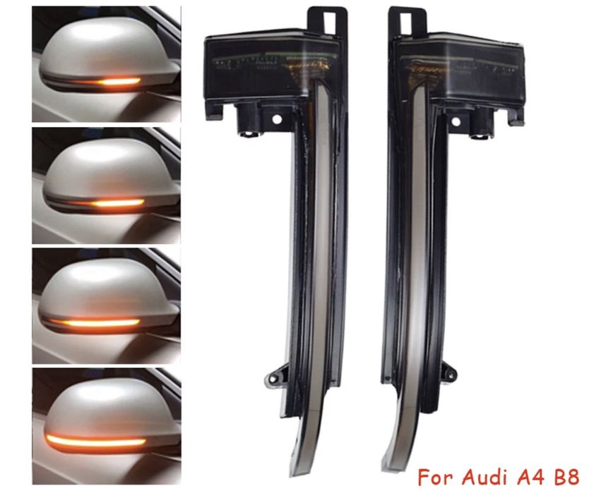 Semnalizare dinamica oglinda Audi A4 A5 A6 Q3 A8 B8,5 B8