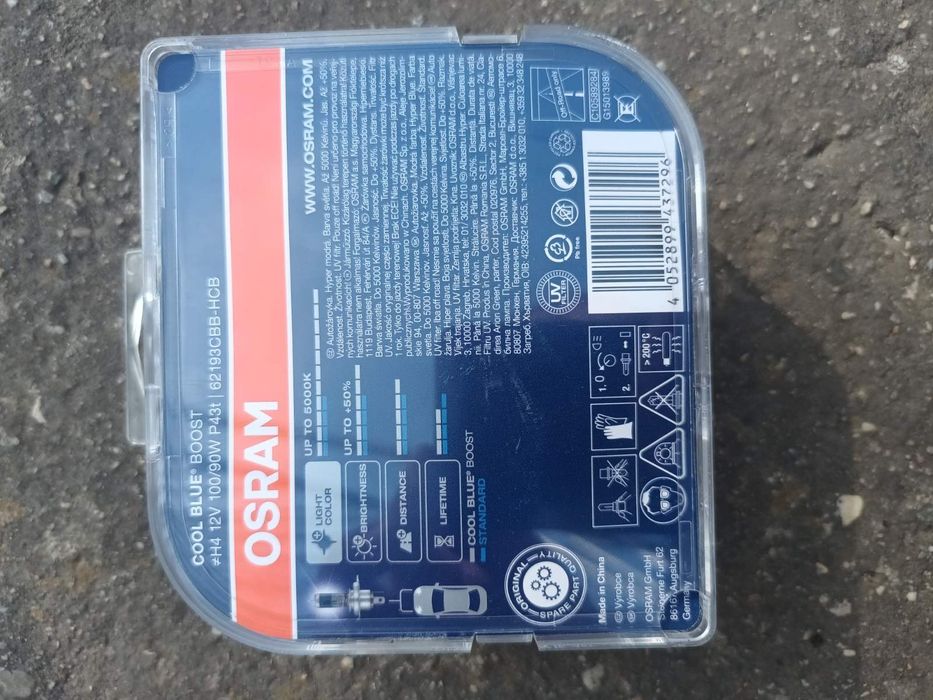 Крушки H4 90W OSRAM