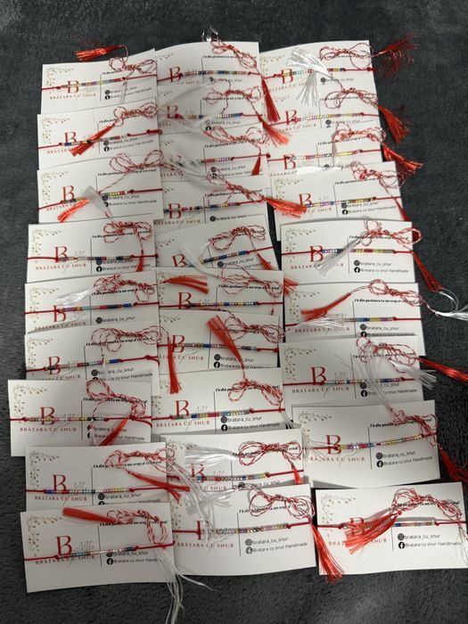 Martisoare bratari cu snur