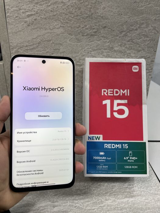 Redmi 15 128 gb arzoon