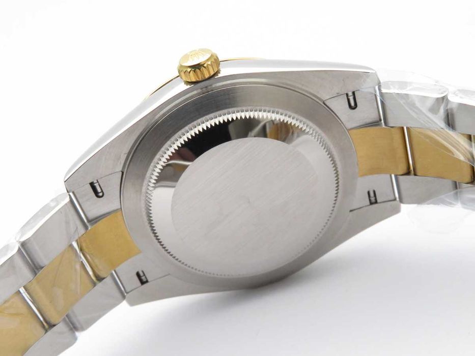 Rolex Datejust 41mm Жълто Злато Флутиран Безел Златен Циферблат Oyster – реални снимки