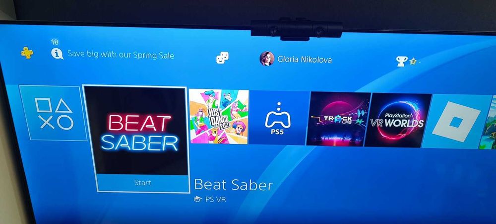 Playstation 4 + Цял сет за VR + 11  игри