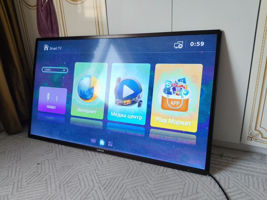 Телевизор с большим экраном samsung