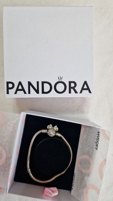 Brățară originală Pandora Disney Minnie, argint 925