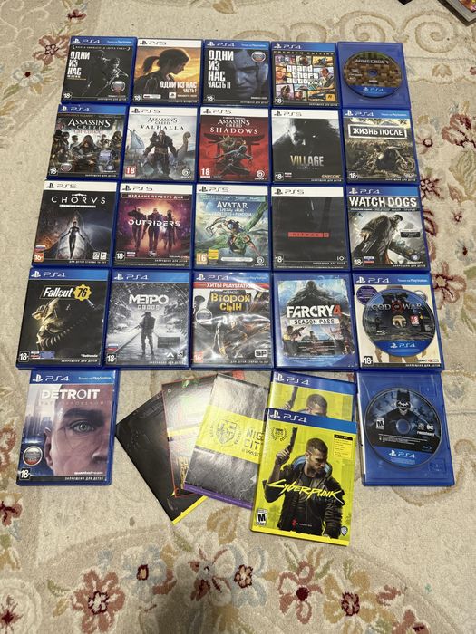 Ps4/ps5 диск, игры пс4/пс5
