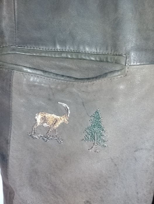 Geaca din piele de căprioară vânători,padurari