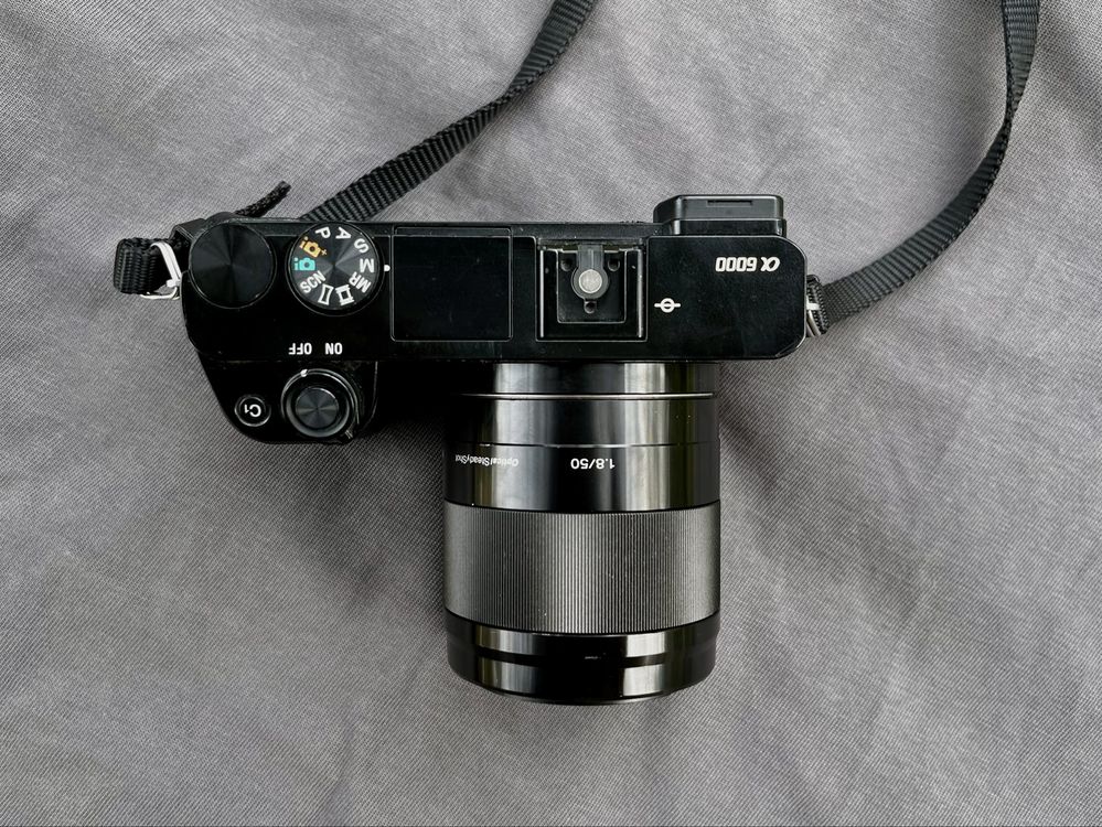 Камера Sony a6000 с объективом 50mm f1.8: 450 у.е. - Цифровые ...