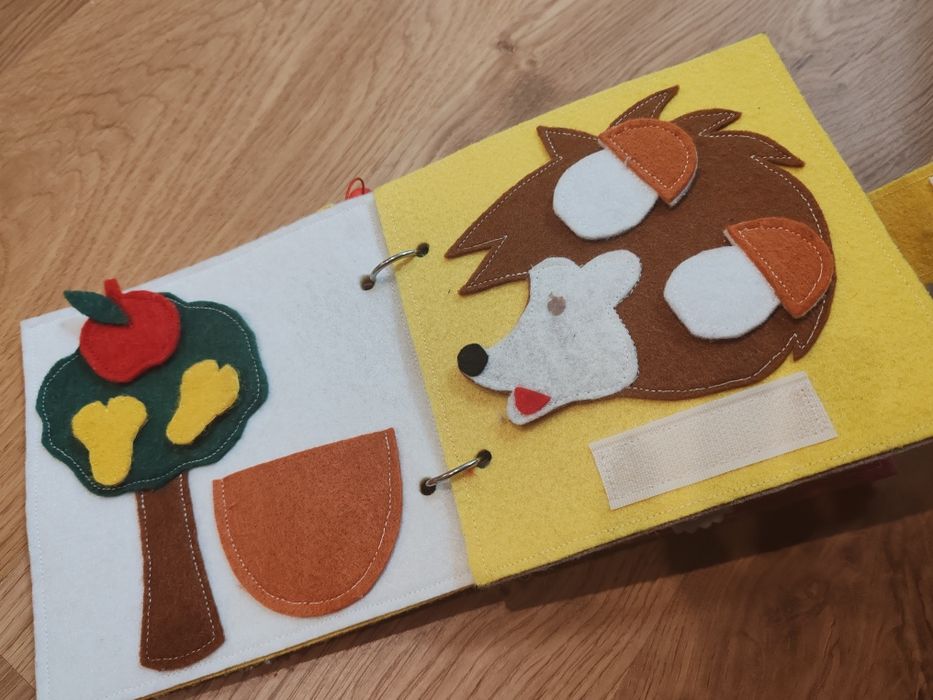 Cărticica senzoriala copii