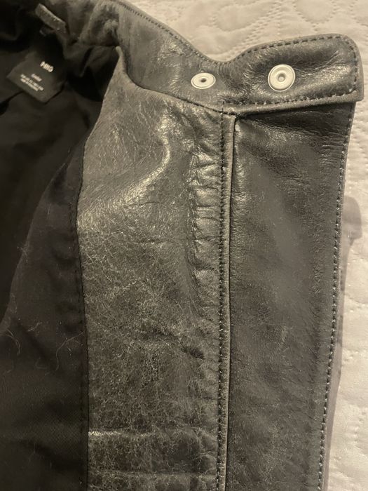 Кожено яке Mango