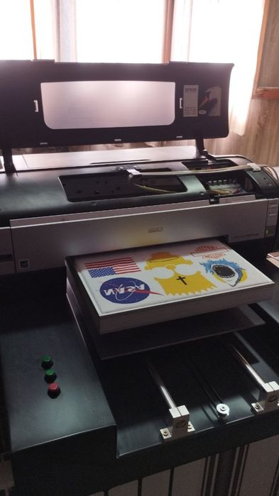 Текстильный принтер DTG/DTF прямая печать на ткани